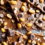 10 Minute Peanut Butter Chocolate Greek Yogurt Bark Recipe