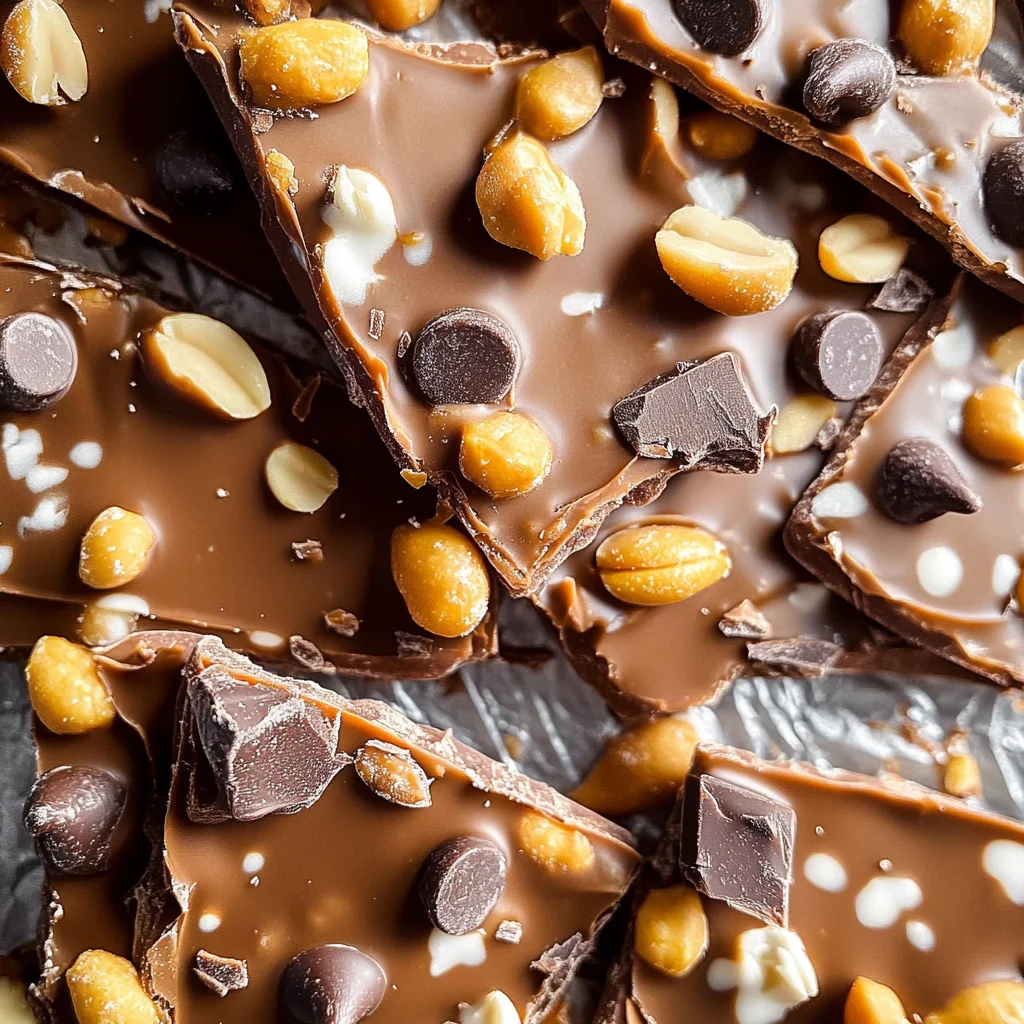 10 Minute Peanut Butter Chocolate Greek Yogurt Bark Recipe