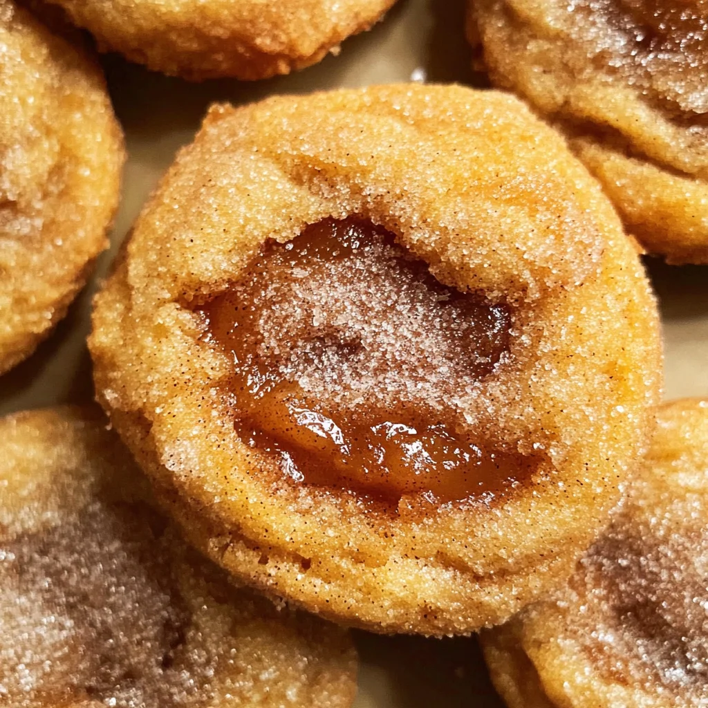 Apple Butter Snickerdoodle Cookies