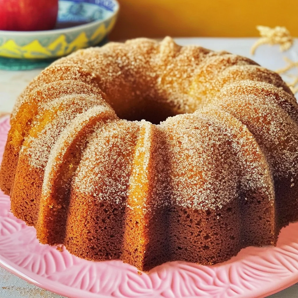 Apple Cider Donut Cake