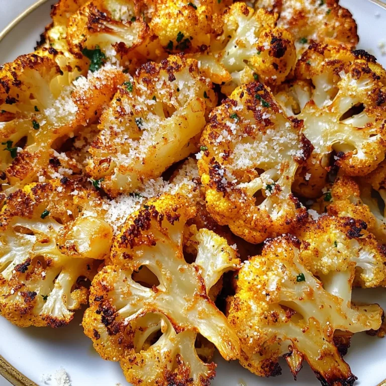 Baked cauliflower
