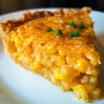Cheddar Sweet Corn Pie