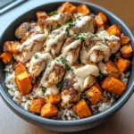 Chicken & Sweet Potato Rice Bowl
