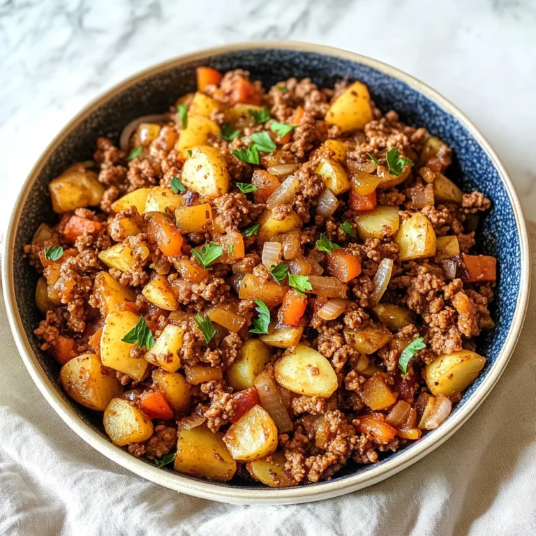 Create a Delicious Ground Turkey with Potatoes in Just 5 Steps!