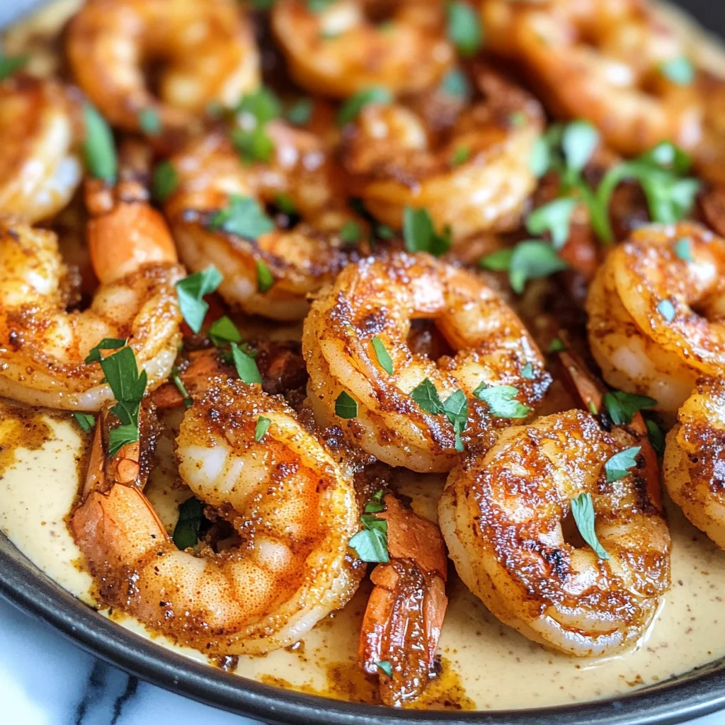Crispy Cajun Shrimp with Creamy Sauce