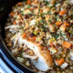 Crock Pot Chicken and Stuffing Dinner