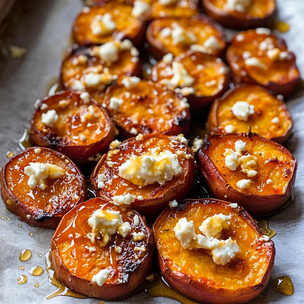 Delicious Honey Feta Sweet Potato Rounds Recipe for Any Meal