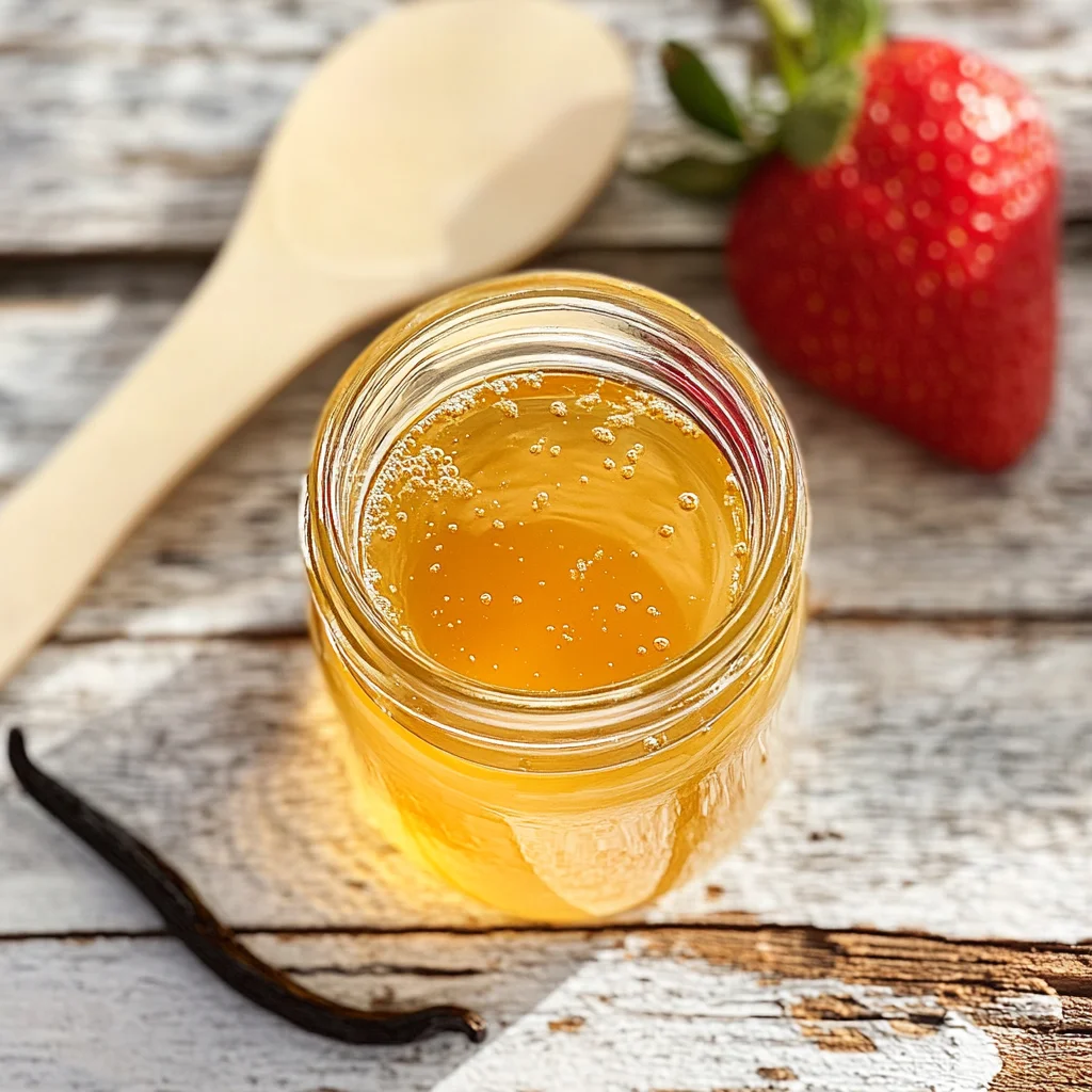 Dutch Honey Syrup (Vanilla Butter Syrup Recipe)