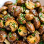 Garlic Butter Mushrooms & Onions