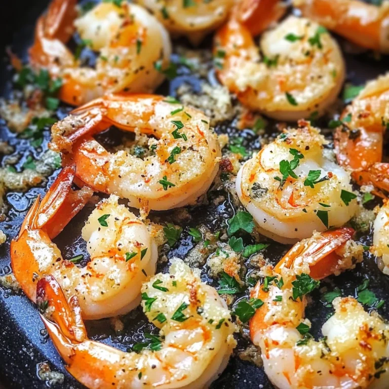 Garlic Parmesan Roasted Shrimp