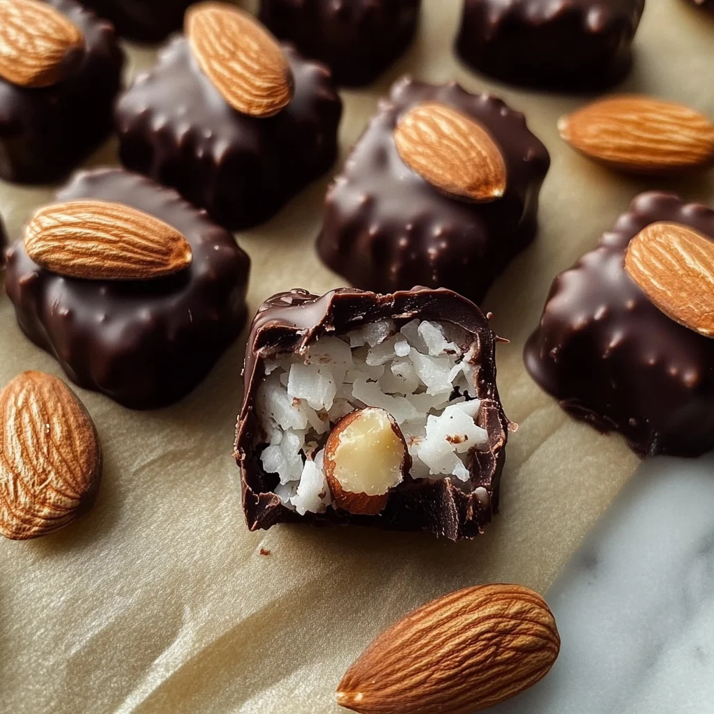 Healthy Almond Joys
