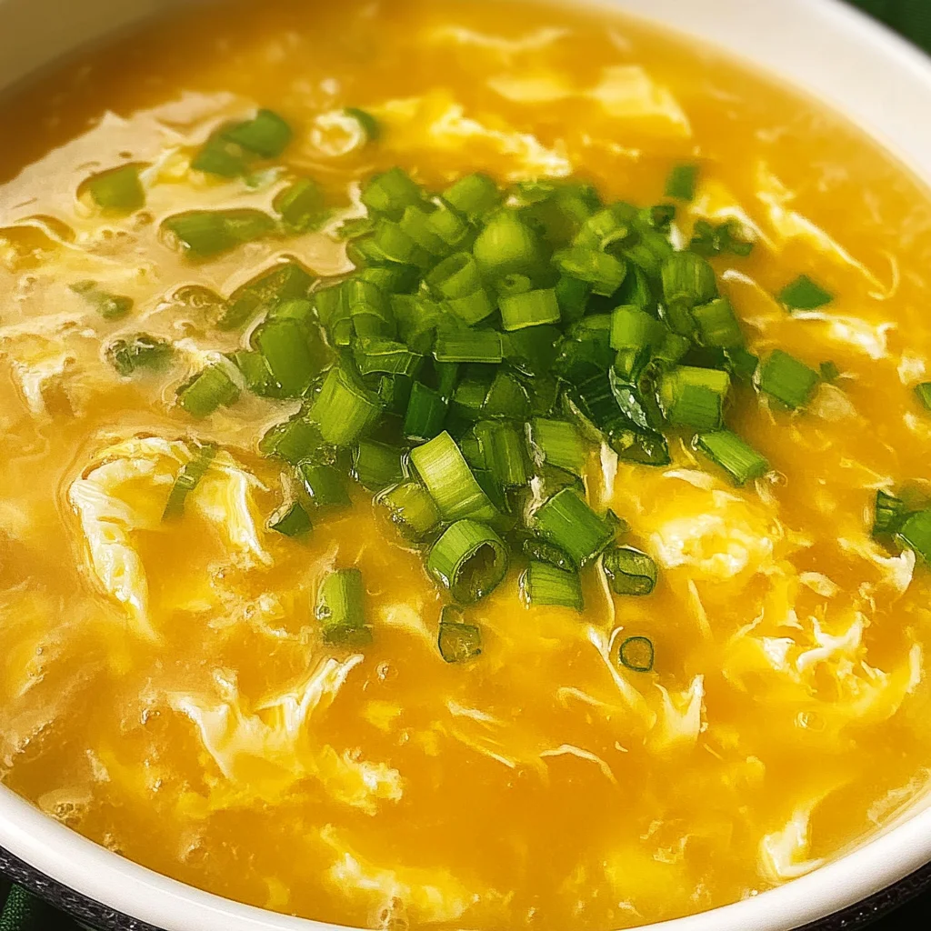 Homemade Egg Drop Soup (Keto & Gluten Free)