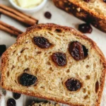 No knead cinnamon raisin bread