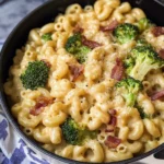 One-Pot Bacon Broccoli Mac and Cheese
