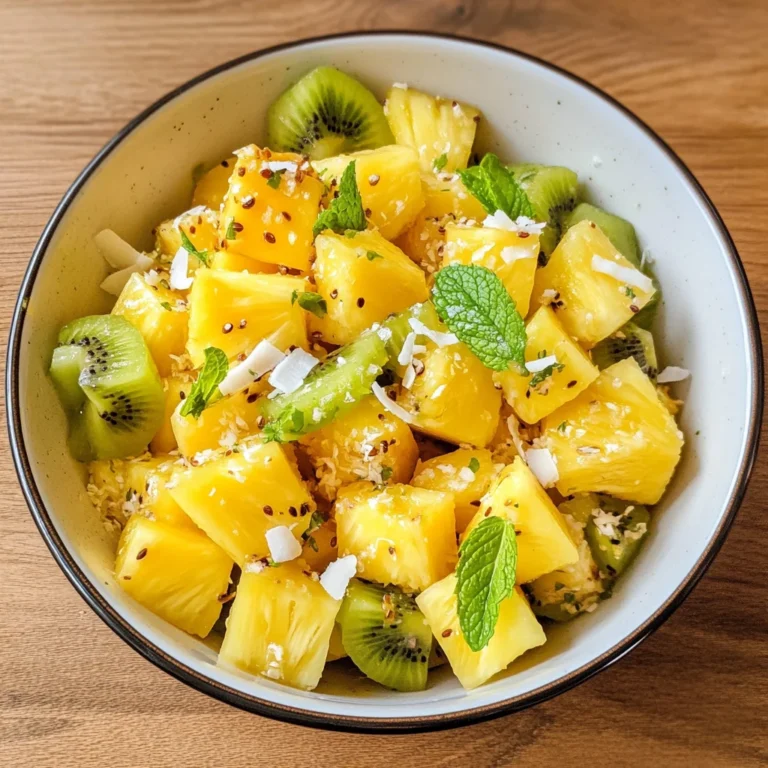 Pineapple Kiwi Salad