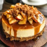 Salted Caramel Apple Pie Cheesecake