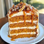 Salted Caramel Pumpkin Cake