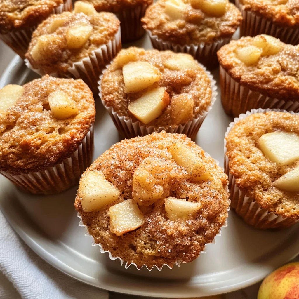 Soft Apple Cinnamon Muffins for Breakfast