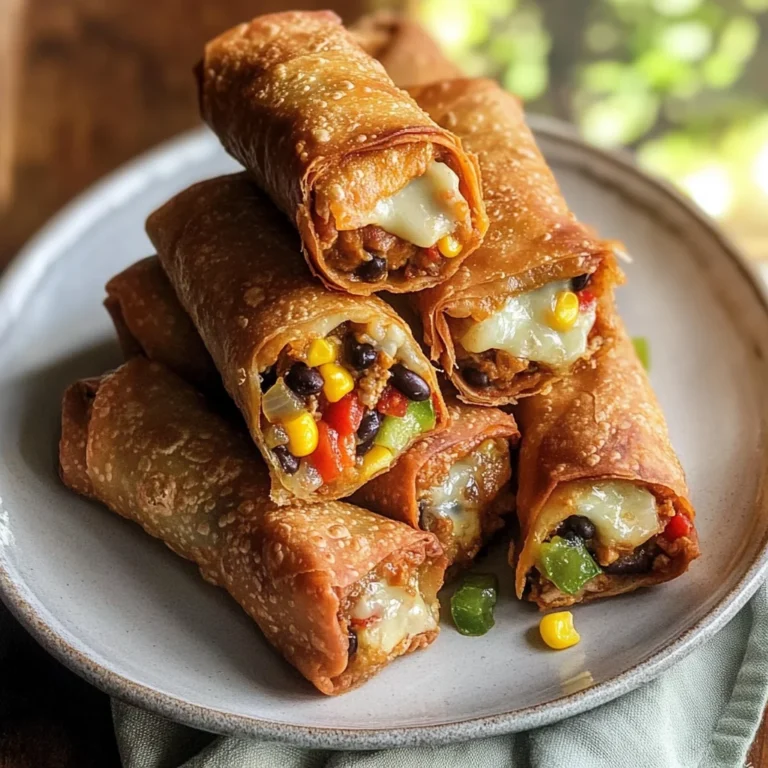 Southwest Chicken Egg Roll