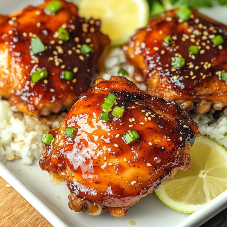 Sticky Sweet Chili Chicken Thighs in Air Fryer