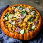 UpChuckin' Pumpkin Loaded Pasta Salad