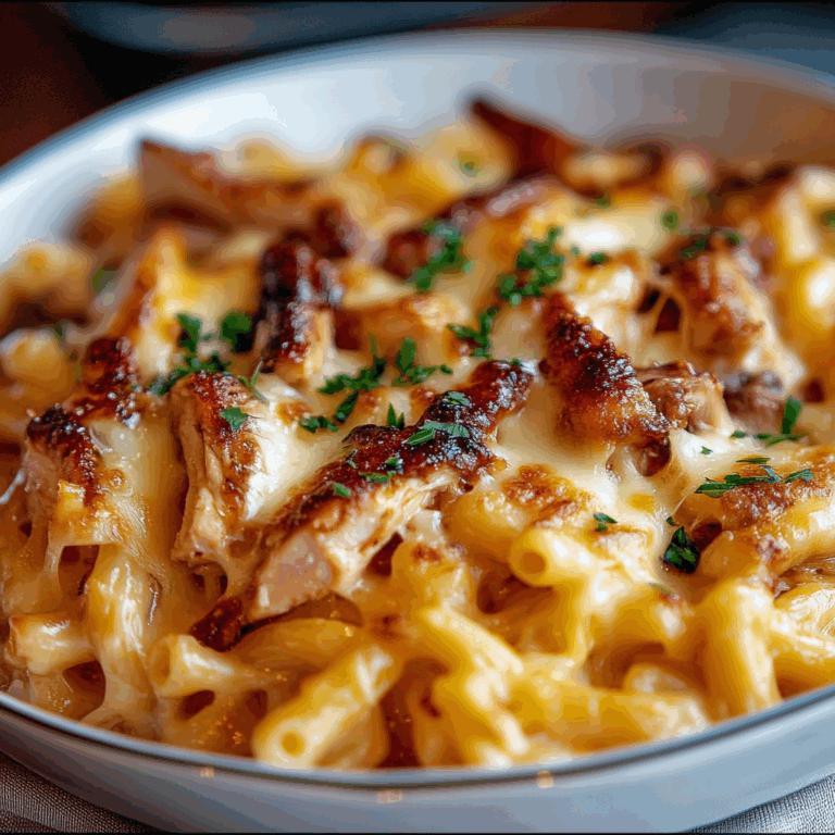 BBQ Chicken Mac and Cheese