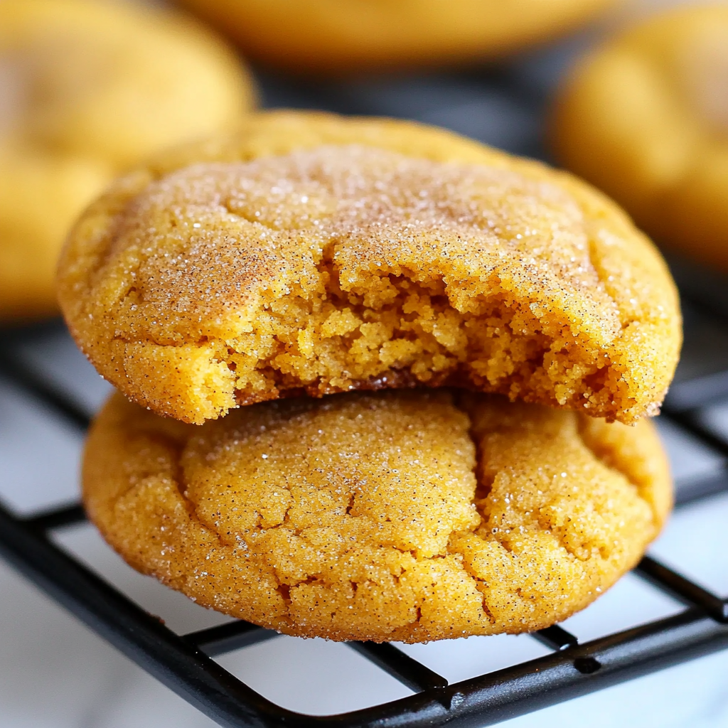 Soft Pumpkin Snickerdoodles