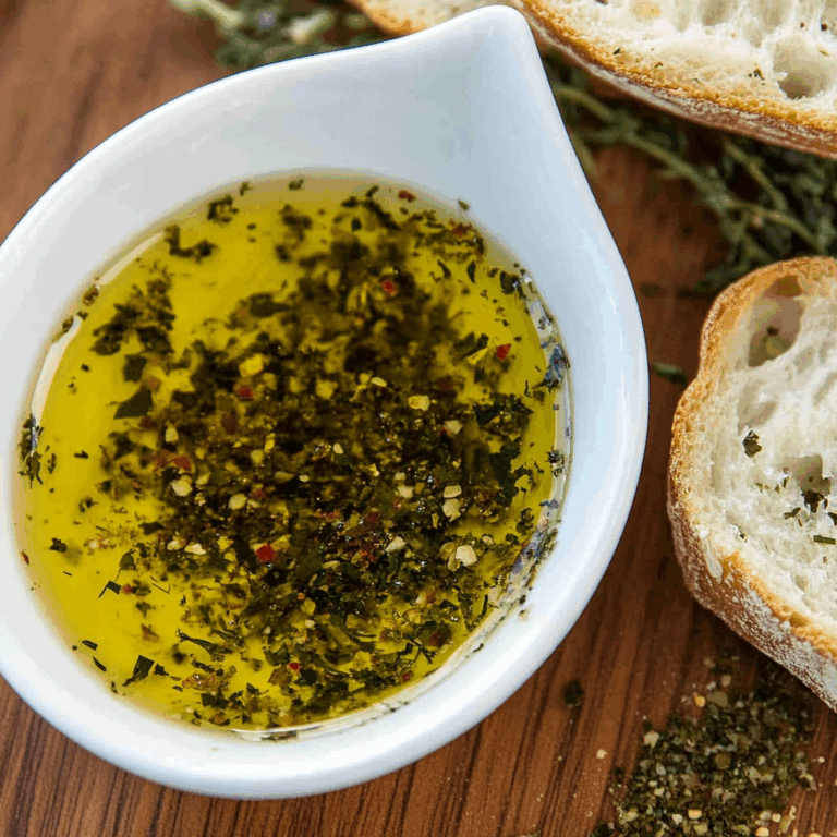 Bread Dipping Oil (Ready in 10 Minutes)