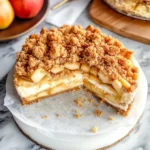 Apple Crumble Cheesecake