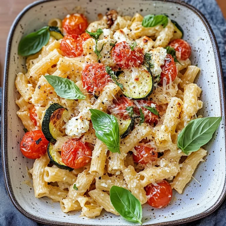 Best Baked Feta Pasta with Vegetables