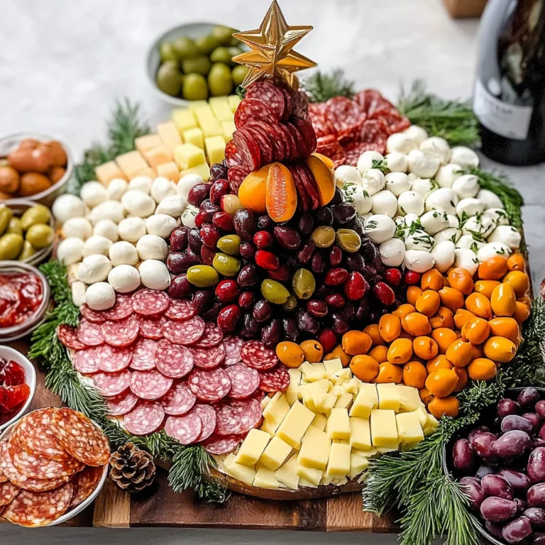 Christmas Tree Charcuterie Board