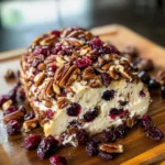 Cranberry Pecan Cheese Log