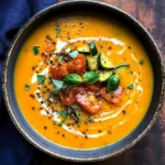 Creamy Roasted Veggie Soup