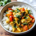 Crockpot Coconut Curry Chicken