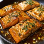 Honey Garlic Glazed Salmon