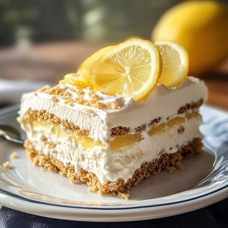 Lemon Icebox Cake