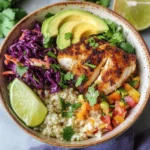 Low Carb Fish Taco Bowls Recipe