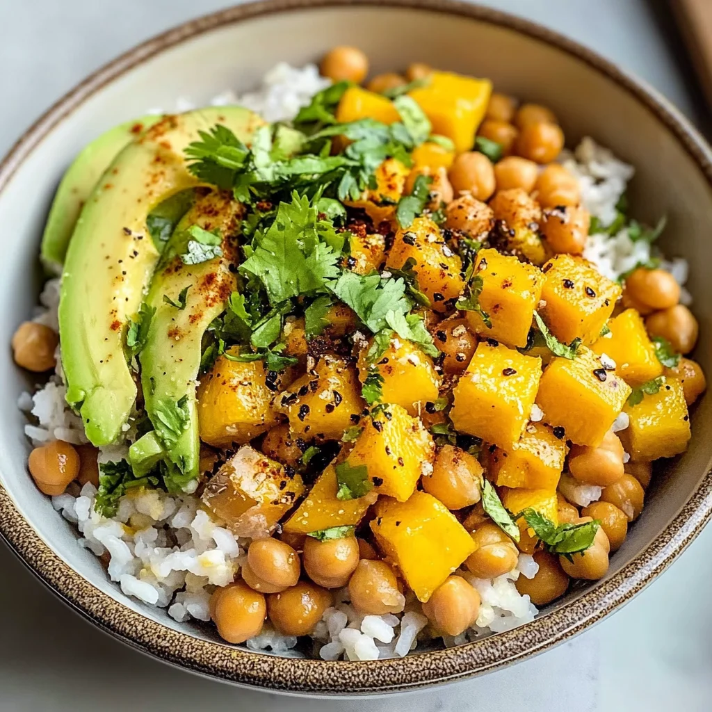 Mango Chickpea Salad