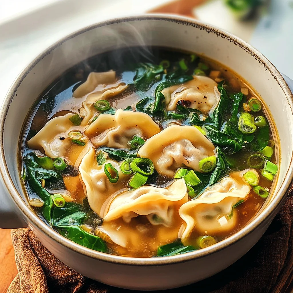 Potsticker Soup: A Comforting Delight