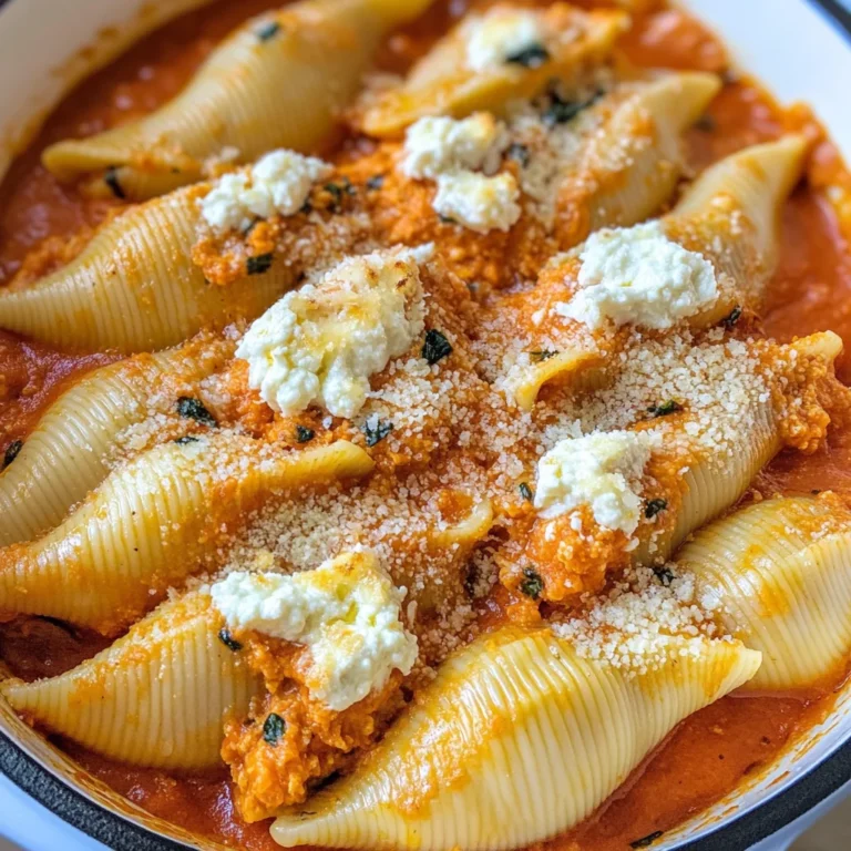 Pumpkin Ricotta Stuffed Shells