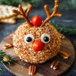 Rudolph Christmas Cheese Ball Recipe