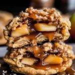 Salted Caramel Apple Pie Cookies