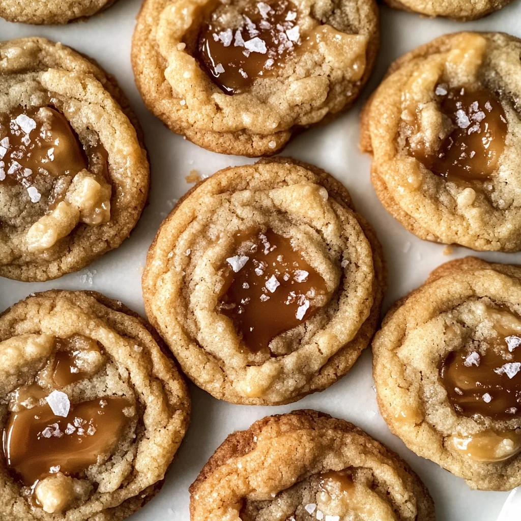 Salted Caramel Cookie Recipe