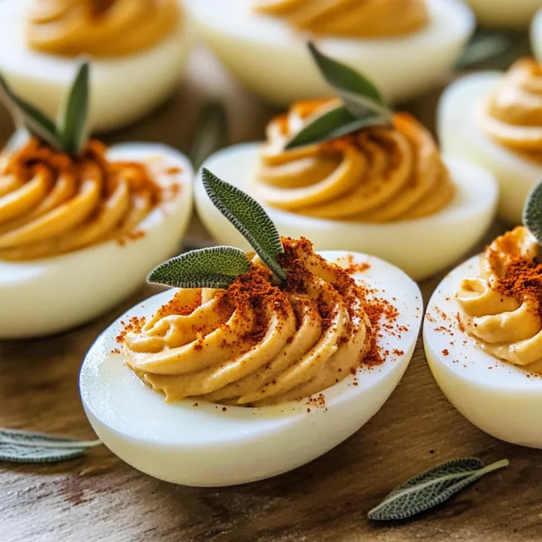 Thanksgiving Deviled Eggs Recipe
