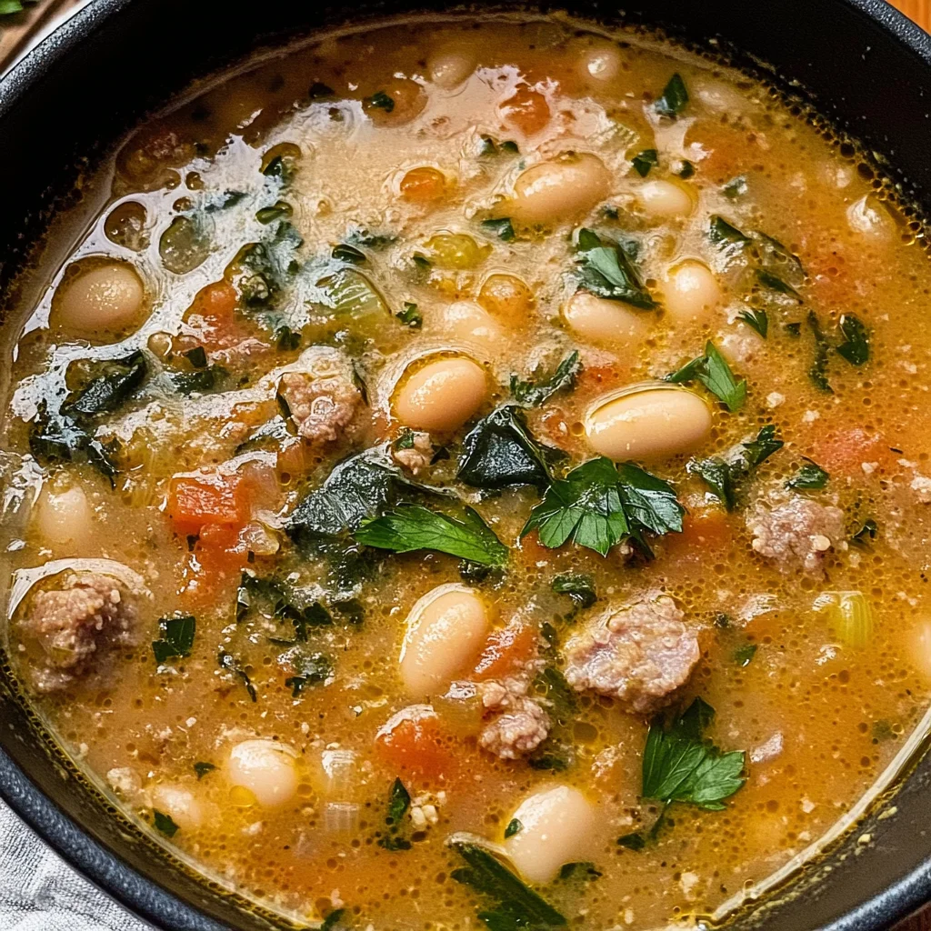Tuscan White Bean Soup