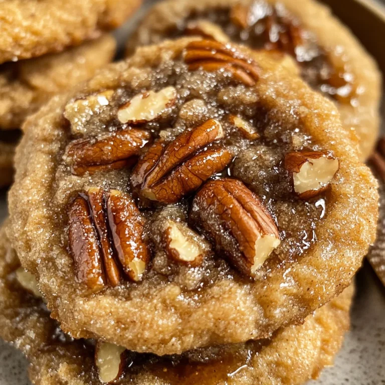 Vegan Pecan Pie Cookies