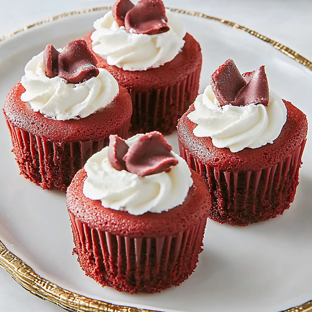 Mini Red Velvet Cheesecakes