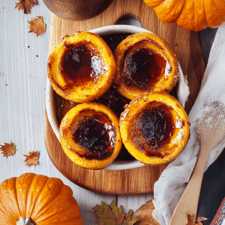 Pumpkin Spice Crème Brûlée