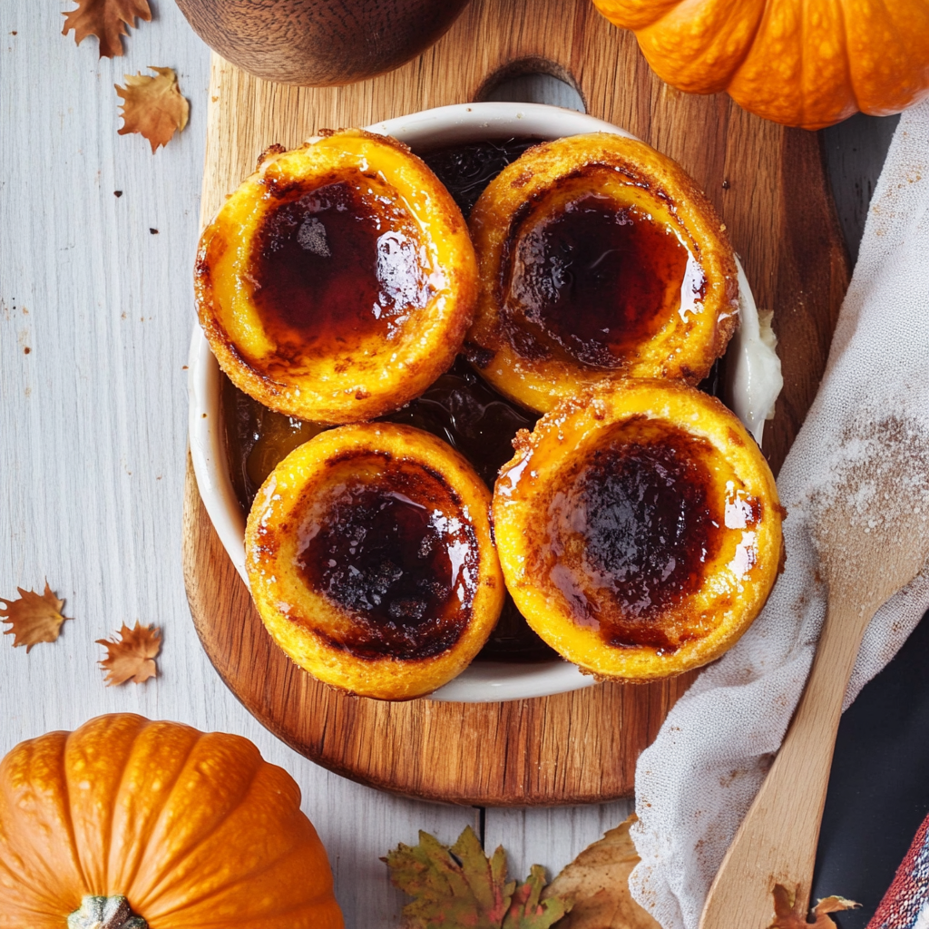 Pumpkin Spice Crème Brûlée