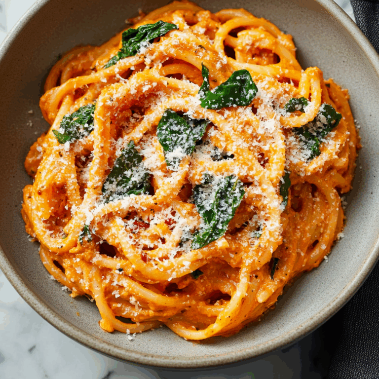 ROASTED RED PEPPER RIGATONI